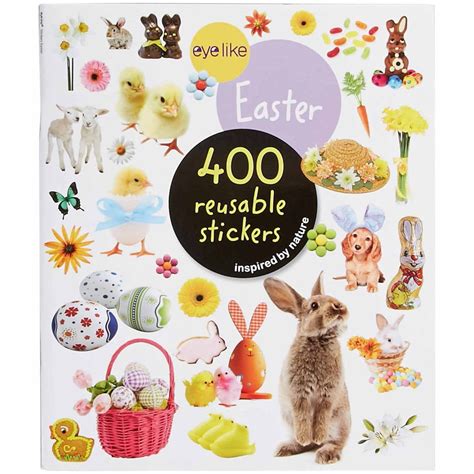 Eyelike Easter Sticker Book Dilly Dally Kids