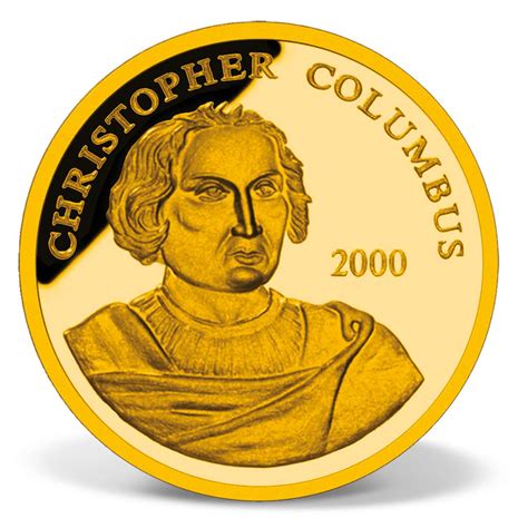 Christopher Columbus Commemorative Gold Coin American Mint
