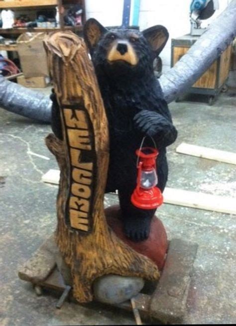 520 Chainsaw Bear Carvings Ideas In 2021 Bear Carving Chainsaw