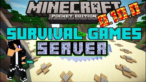 Server Survival Games Minecraft Pe 0100 Sghg Youtube