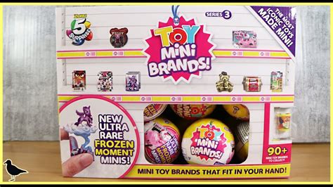 Series 3 Zuru 5 Surprise Toy Mini Brands Capsule Opening Birdew