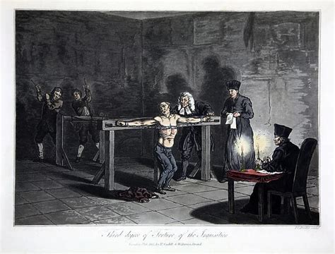 Third Degree Of Torture Of The Inquisition 1813 Our Beautiful Pictures