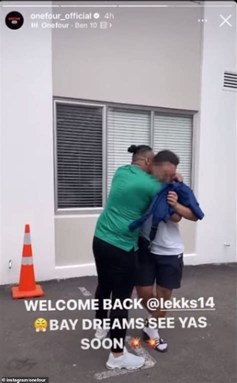 Onefour Rapper Salec Lekks Sua Welcomed Home With Emotional Hug After