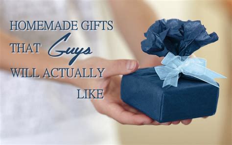 We did not find results for: Homemade Gift Ideas That Guys Will Actually Like | Holidappy