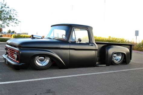 1965 Ford F 100show Stopping Full Custom And Bagged Classic Ford F
