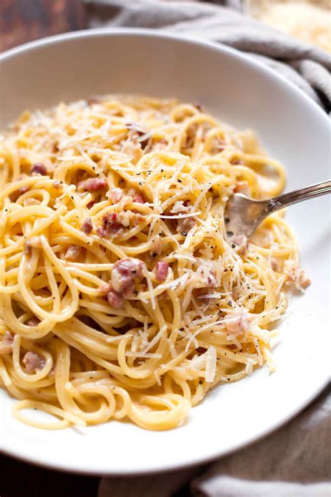 Einfache Spaghetti Carbonara Recipe Cart