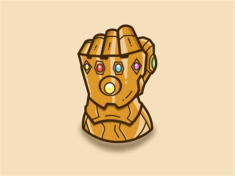 Infinity Gauntlet Vector At Collection Of Infinity