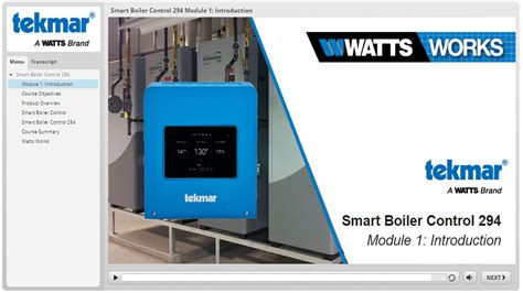 Tekmar Smart Boiler Control 294