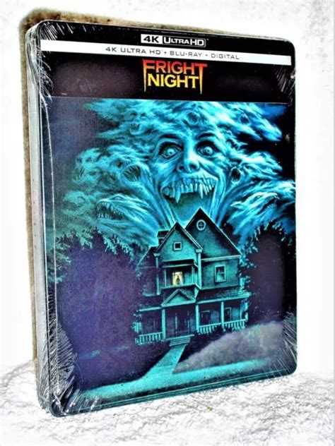 Fright Night 4kblu Ray 2022 Steelbook Horror Chris Sarandon William