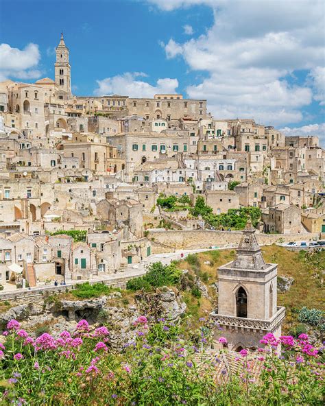 Panorama In Matera Basilicata Southern Italy Photograph By Stefano