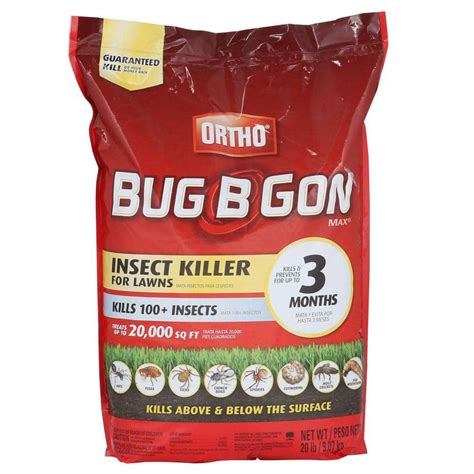 Ortho Bug B Gon 20 Lb Max Insect Killer Granules 0167324 The Home Depot