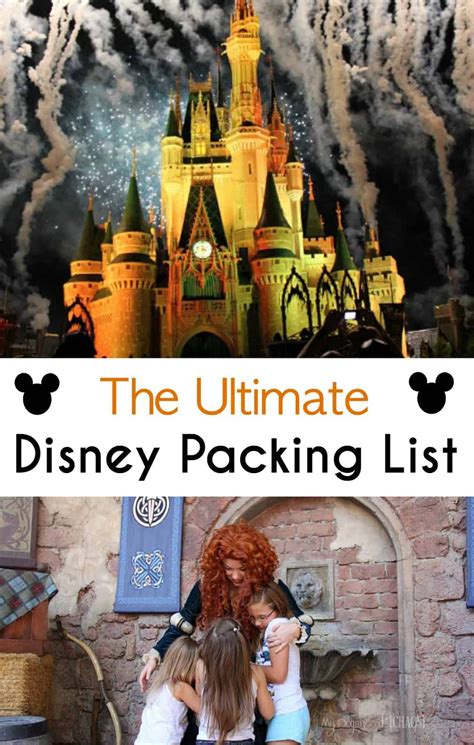 The Ultimate Disney Packing List Planning Your Disney Vacation With
