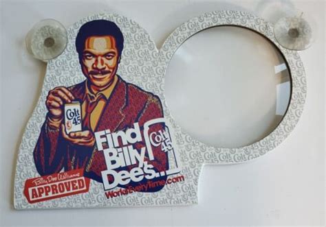 Colt 45 Malt Liquor Beer Cooler Advertisement Billy Dee Williams