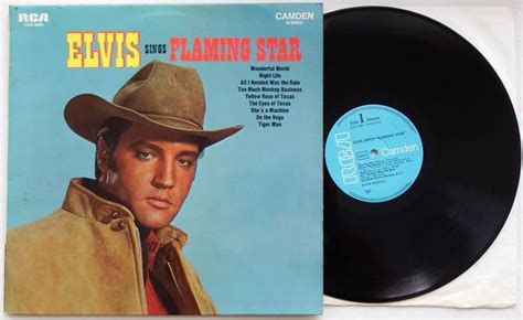 Elvis Presley Elvis Sings Flaming Star Vinyl