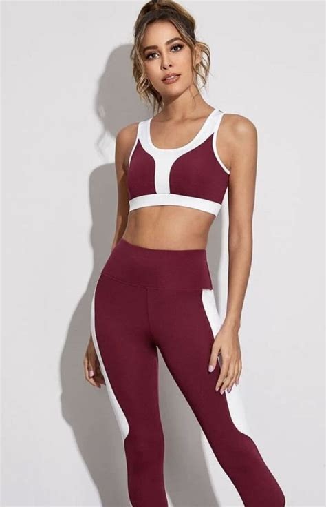 Stay Motivated With Cute Workout Clothes Like This Matching Yoga Set