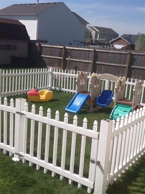 Simple Play Fencing 2 Play Ground Fencing Backyard Kids Play Area