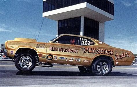 Vintage Drag Racing Pro Stock Red Whisnant Nhra Pro Stock Plymouth