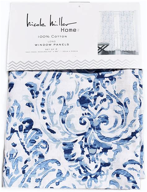 Maybe you would like to learn more about one of these? AmazonSmile: Nicole Miller Pair of Curtains Mirabelle Gouache Paisley Aquarelle 2 window panels ...