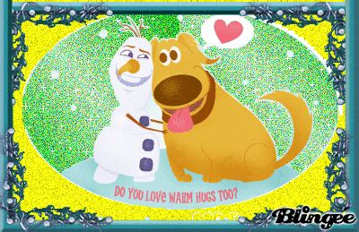 Olaf And Dug Picture Blingee Com