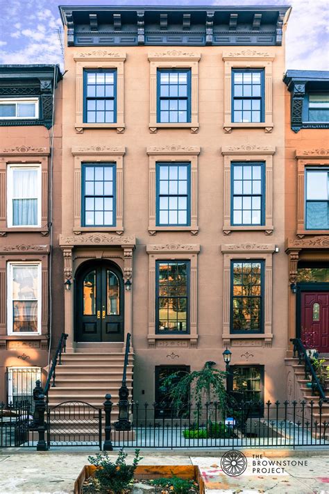 Townhouse Exterior Brownstone Homes New York Townhouse
