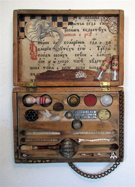 Assemblage Small Specimen Box By Bugatha1 On Deviantart Assemblage