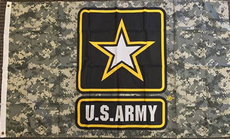 3x5 Camo United States Army Star Flag Military Usa Camouflage Banner