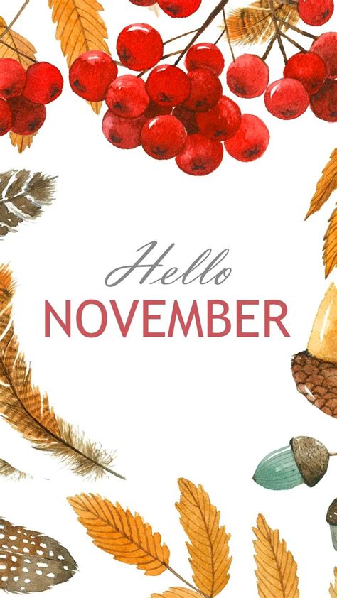 Hello November Wallpaper Ixpap