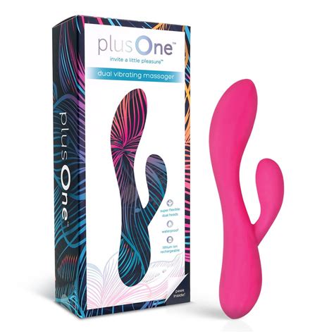 Plusone Dual Vibrating Massager 64 Oz