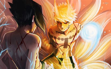 Anime Naruto And Sasuke Wallpapers Wallpaper Cave