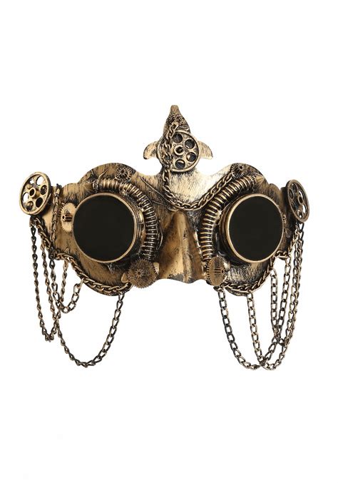 Deluxe Acessory Steampunk Goggles Mask
