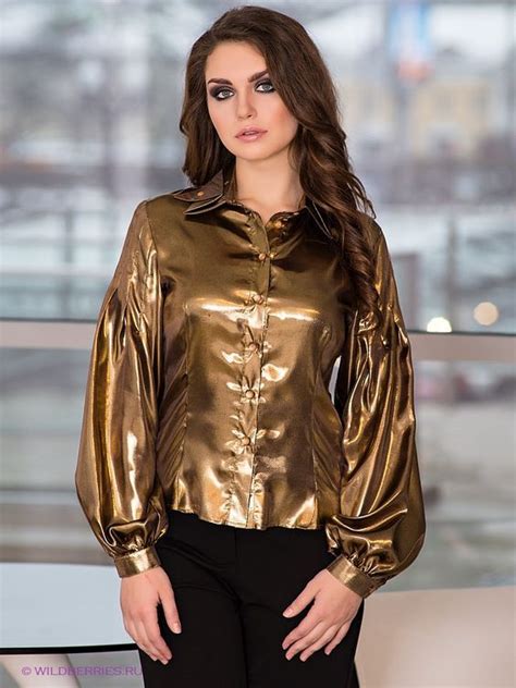pin by linda boots on shiny satin blouses shiny clothes metallic blouses