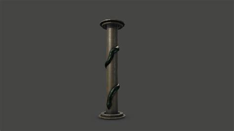Serpent Column Download Free 3d Model By Özlem Çandır Ozlemcandir
