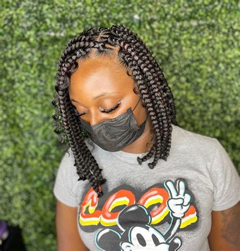 Short Hairstyles Box Braids Hairstyles For Black Women