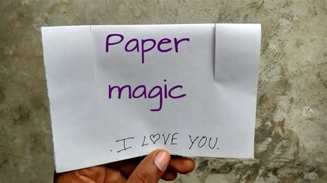 Paper Magic Youtube