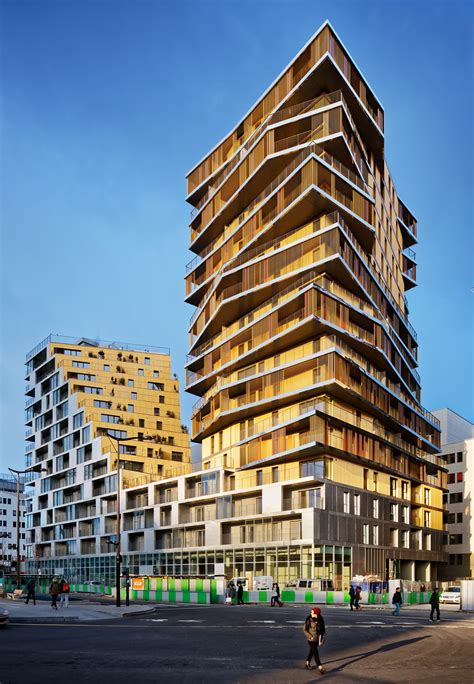 Housing In Paris Comte And Vollenweider Hamonic Masson