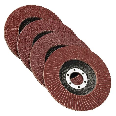 115mm45 Flap Discs Wheels Grinding Sanding Discs 406080120 Grit