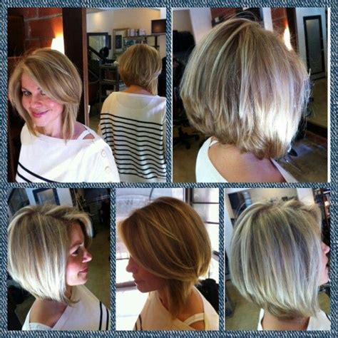 Candace Cameron Bures Short Angled Bob From All Angles Front Back