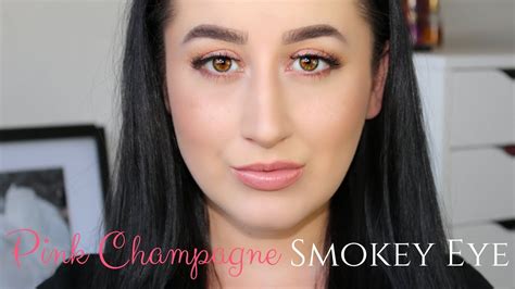 Pink Champagne Smokey Eye Makeup Tutorial Shaaanxo Bh Cosmetics