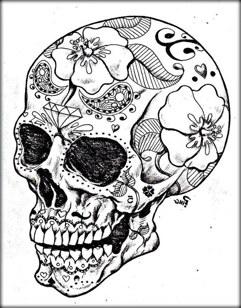 Use the download button to see the full image of adult coloring pages abstract skull collection, and download it to your computer. Best Skulls Coloring Pages For Adults | Skull coloring ...