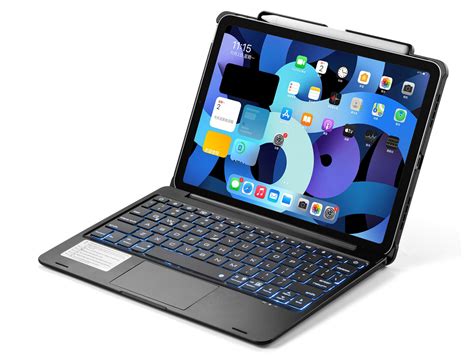 It was announced on september 15, 2020. iPad Air 4 2020 Toetsenbord Case met Trackpad Zwart
