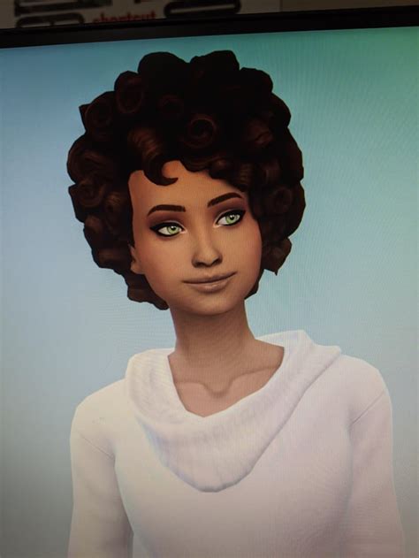 I Just Made My Most Beautiful Sim To Date Sorry For The Crappy Photo