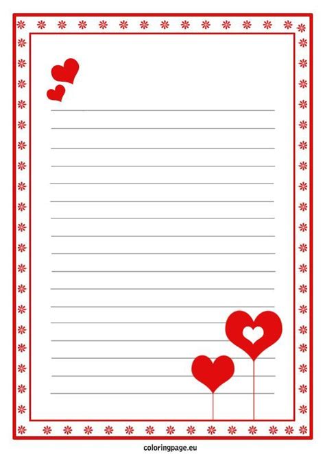 Letter Writing Template Santa Letter Template Notes Template Letter