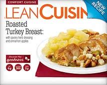 Find ones that sound healthier including lean cuisine or healthy choice and. Three Turkey Meals from Lean Cuisine : Dr. Gourmet Reviews
