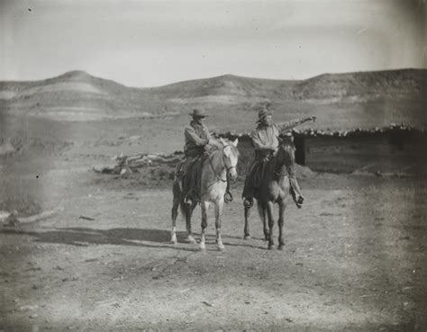 Thomas Eakins Two Cowboys On Horses In Bt Ranch 1887 Pafa