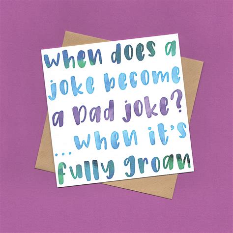 Funny Dad Jokes For Birthday Cards Dad Jokes Birthday Card Ladykerry