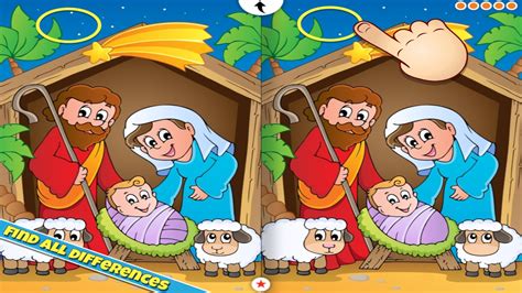 Christmas Find The Difference Game For Kids Toddlers And