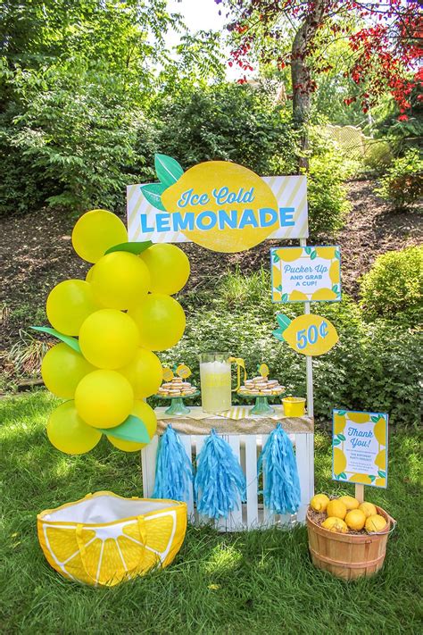 Lemonade Stand For A Cause Recipe Pink Lemonade Party Diy Lemonade