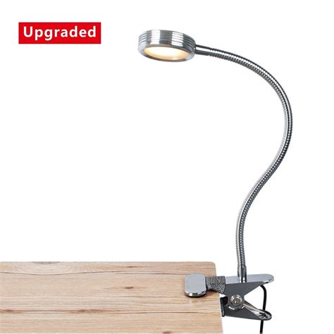 Led Reading Light Dimmable Clamp Lamp For Bed Headboard Bedroom