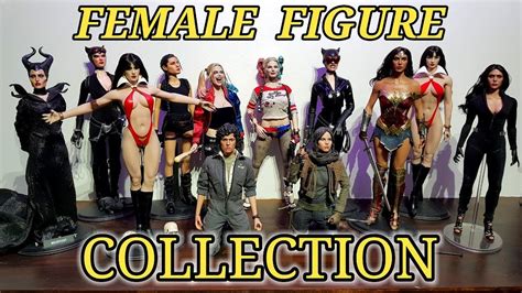 hot toys collection overview female 1 6 figures youtube