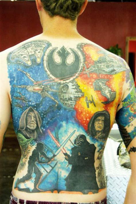Insanely Bad Star Wars Back Tattoo — Geektyrant